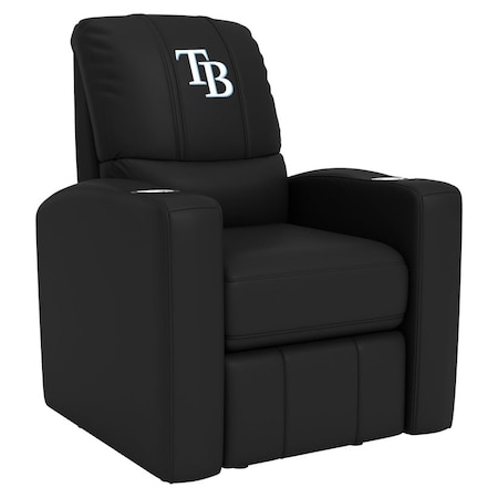 Dreamseat Stealth Recliner with Tampa Bay Rays Secondary Logo XZ52082CDSMHTBLK-PSMLB22061